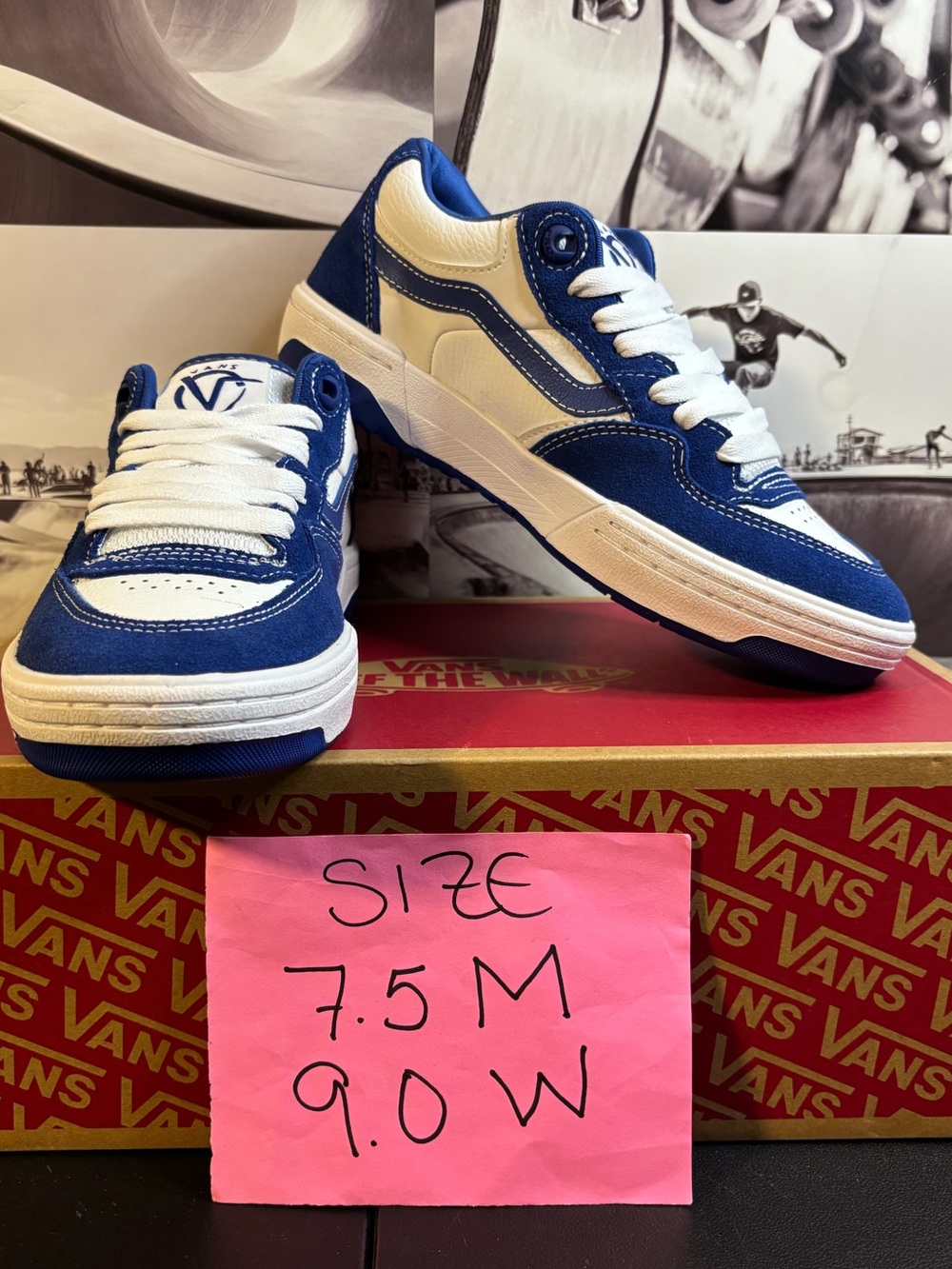 Vans Rowan 2 sz 7.5 Men’s 9.0 Woman